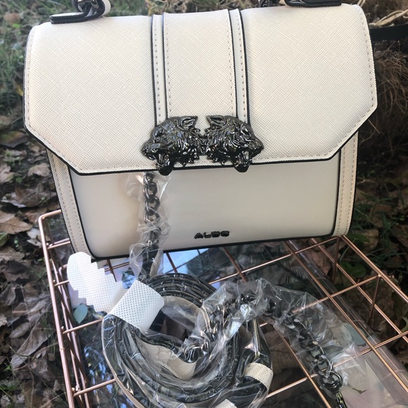 NWT Aldo Mini Satchel Crossbody Handbag 👜 Purse with Flap - Picture 4 of 14